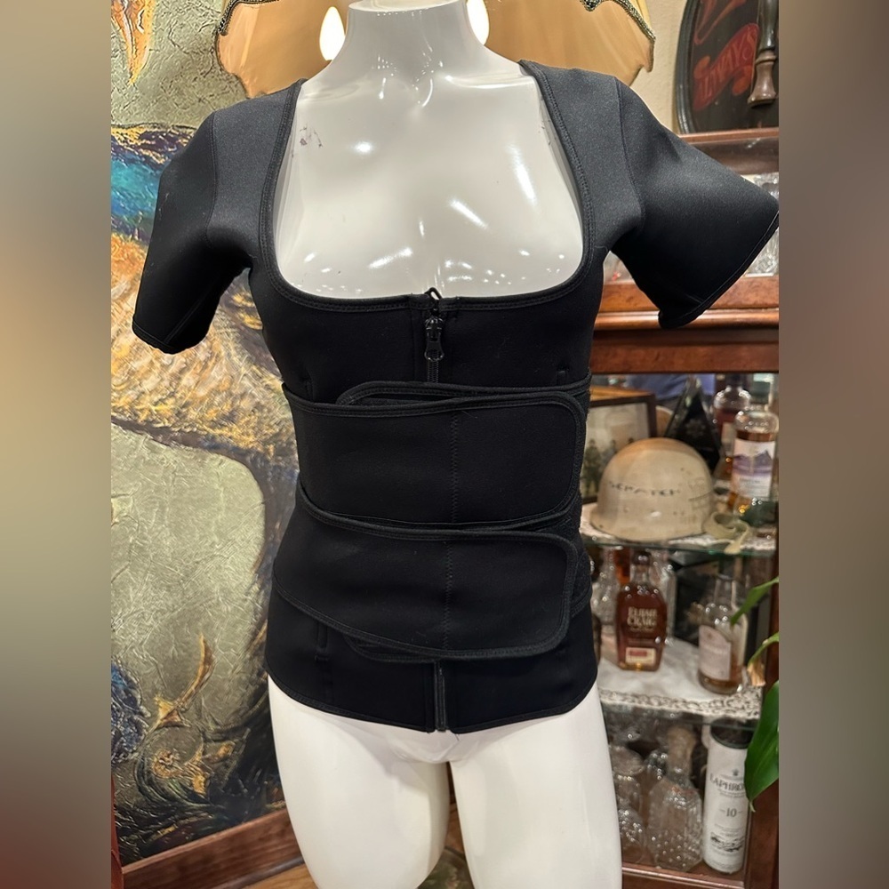 EUC Nebility Womens' Sauna Sweat Vest Weight Loss Workout Waist Trainer